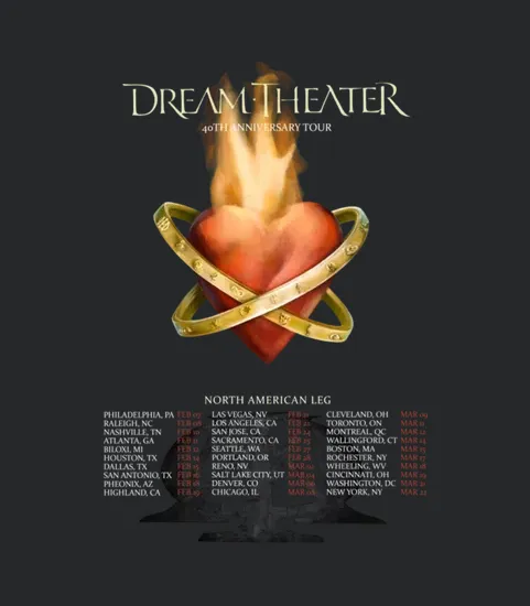 2 Side Heart Fire Dream Theater 40th Anniversary