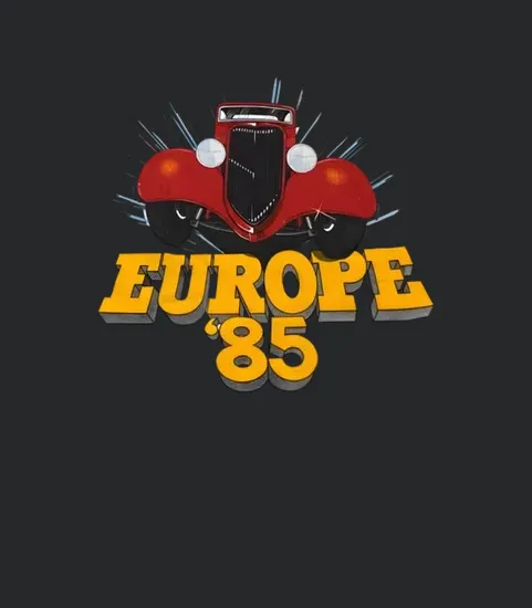 2 Sided Zz Top 1985 Tour Eu