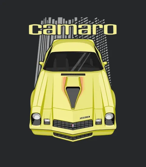 Camaro 2nd Gen 77 81 Yellow