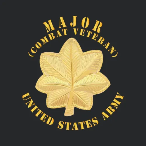 Army Major Maj Combat Veteran V1