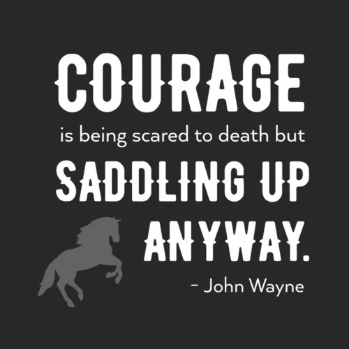 John Wayne Quote On Courage
