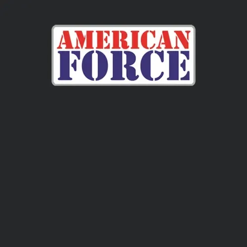 American Force Automobile Car Auto Motor Parts Cool Distressed Brand Logo Emblem