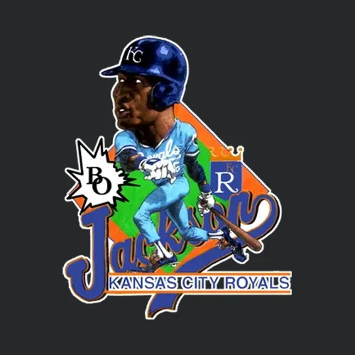 Bo Jackson Retro Caricature