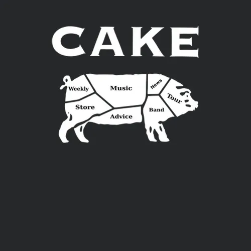 Cake American Alternative Music Rock Band Size S 6xl