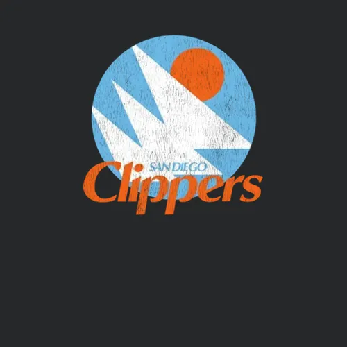 Clippers Basketball Logo Defunct Retro San Diego 70s