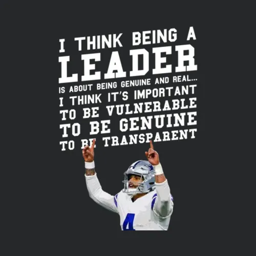 Dak Prescott Dallas Football Mental Health Quote