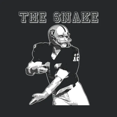 Los Angeles Oakland Football The Snake Kenny Stabler
