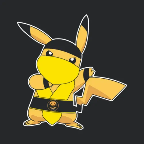 Ninja Pikachu Karate Pokemon