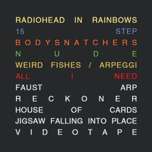 Radiohead In Rainbows Black