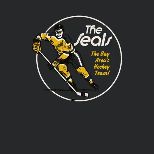 Seals Oakland San Francisco Bay Area Retro Hockey