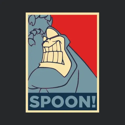 The Tick Spoon Hope 90s Superhero Tv Show Cartoon