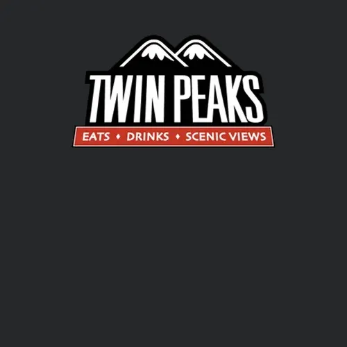 Twin Peaks Louisiana Restaurant Logo Foodie Food Fan