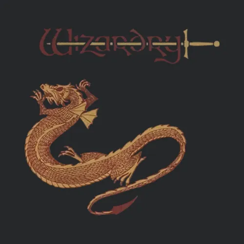 Wizardry Rpg Video Game Logo