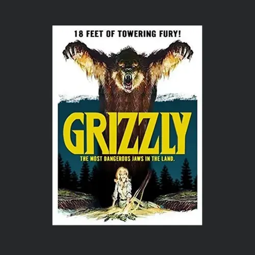 Grizzly 1976 Horror Movie Brand New Classic Black