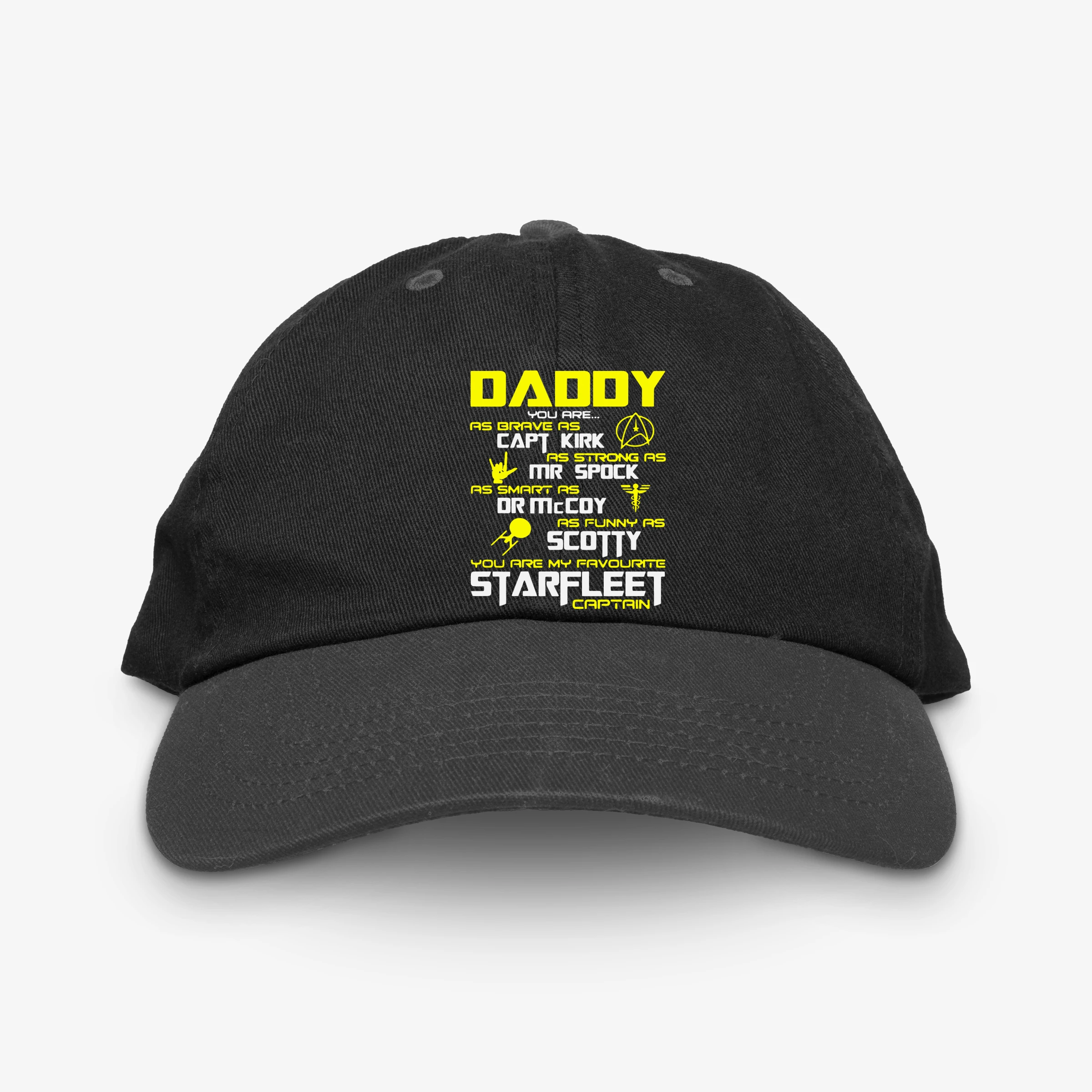 Daddy Super Star Dad Papa Hero Fathers Day Gift Trek
