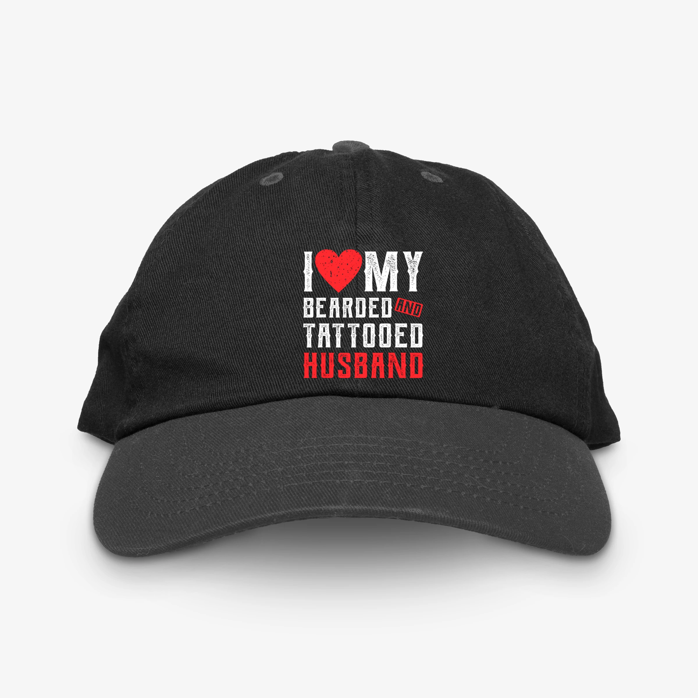 I Love My Bearded And Tattooed Husband Gift For Wife