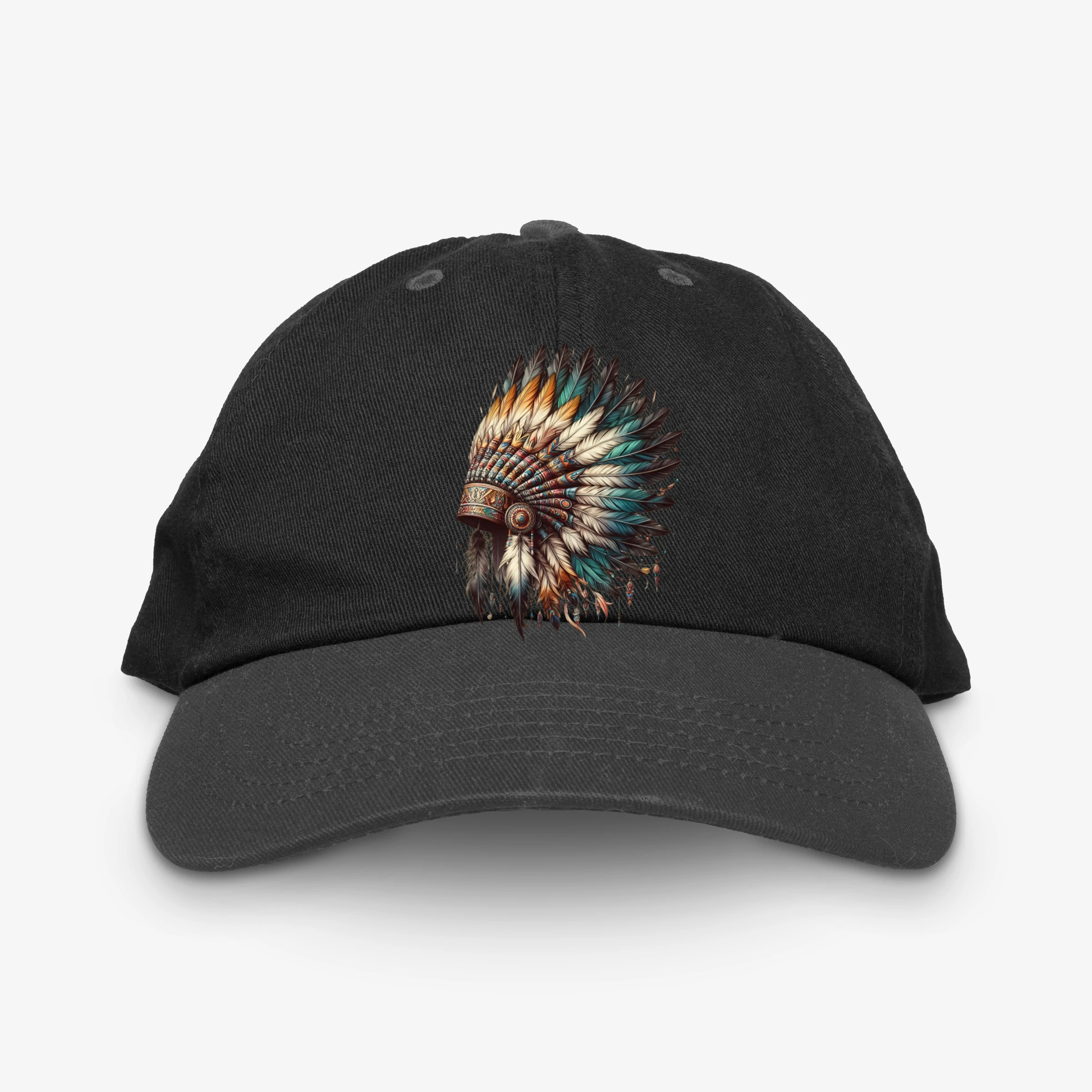 Native American Indian Headdress Graphic Tees Men