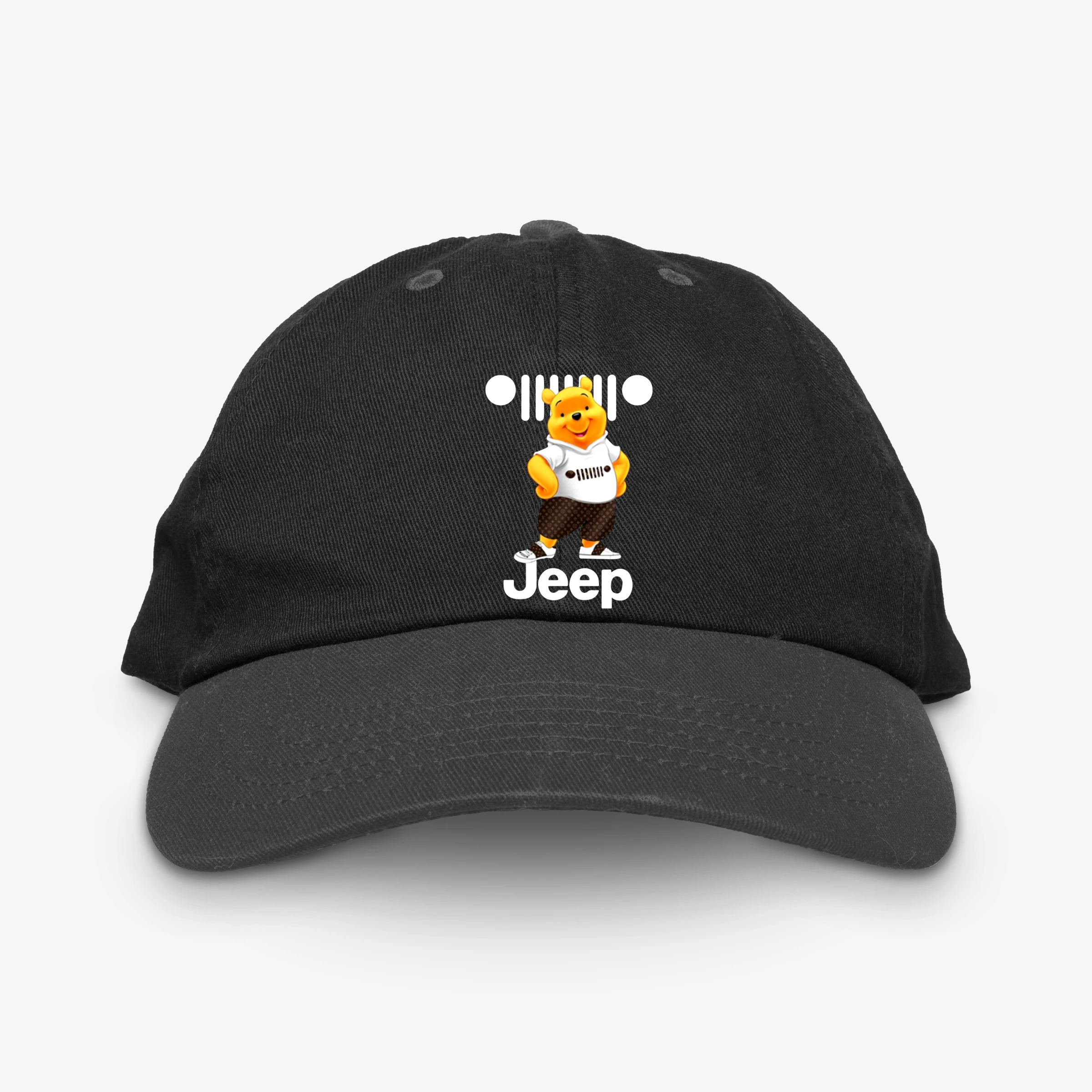 Winnie The Pooh With Jeep American Automobiles Brand