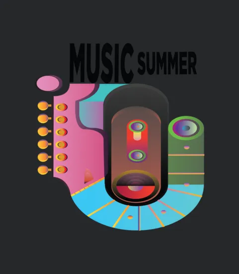 Music Festival Summer Funny Art