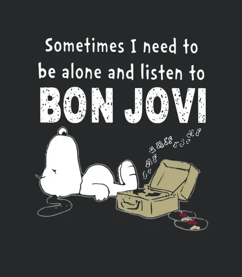 Bon Jovi Snoopy