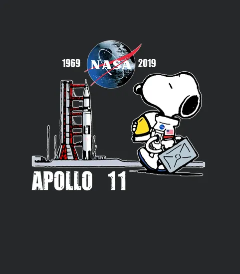 Snoopy 1969 Nasa 2019 Apollo 11