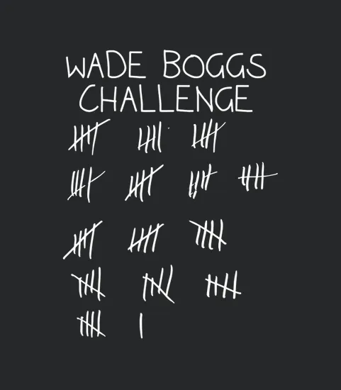 Wade Boggs Challenge Tee Always Sunny Philadelphia Its Always Sunny In Philadelphia