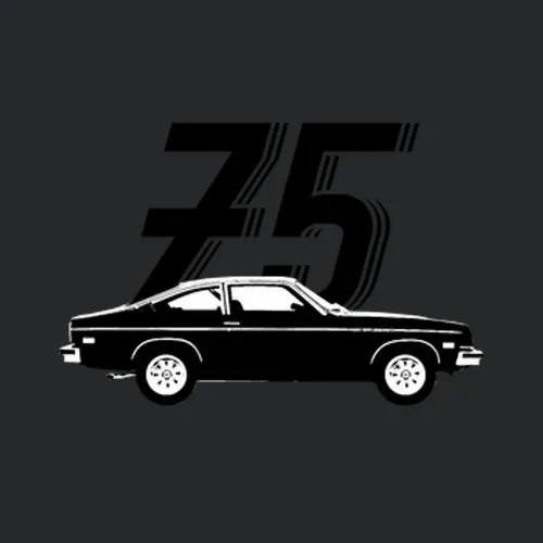 1975 Chevrolet Vega Cosworth Twin Cam B And W Vintage Car Year