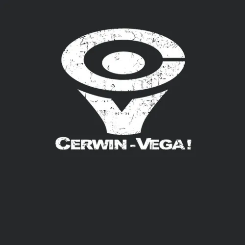 Cerwin Vega Automobile Car Motorcycle Auto Parts Cool Distressed Brand Logo Emblem