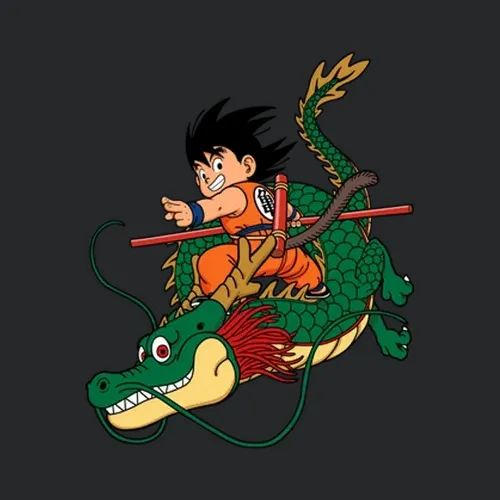 Dragon Ball Z Goku Kid Shenlong