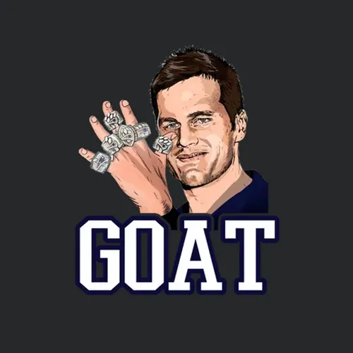 Tom Brady 7 Rings Goat Champion Tampa Bay Legend Funny