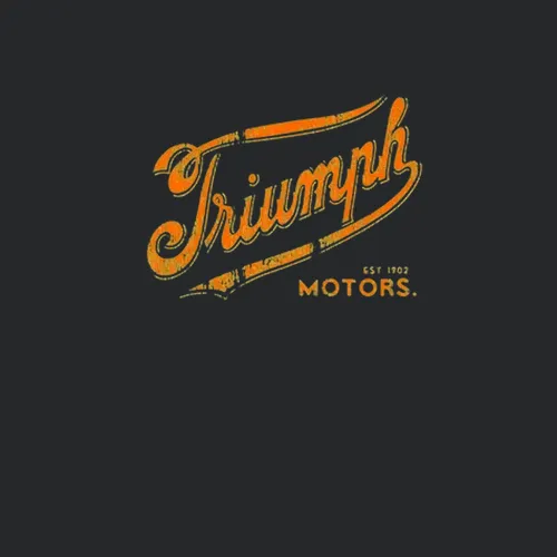 Vintage Motorcycle Logo Triumph