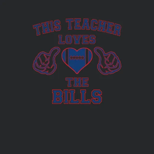 This Teacher Loves The Bills Buffalo Bills Team Colors