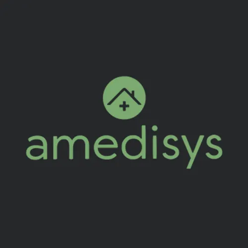 Amedisys Inc Nasdaq Company Logo Employee Fan Holiday Ornament