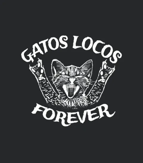 Gatos Locos Forever Crazy Rock And Roll Cats 8d