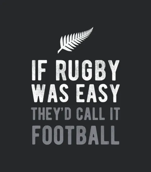 Funny New Zealand Rugby Nz Silver Fern Football