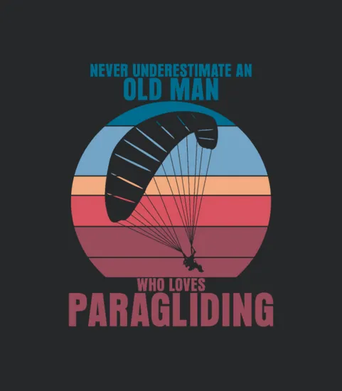 Paragliding Paraglider Retro Slide Rule
