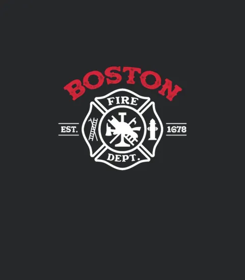 Boston Fire Dept Est 1678 Firefighter
