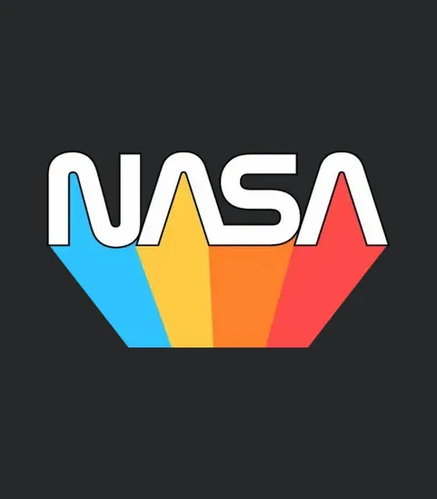 Nasa Rainbow Prism Logo