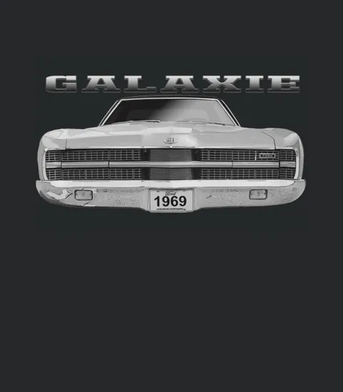 1969 Ford Galaxie Ltd Two Sided White
