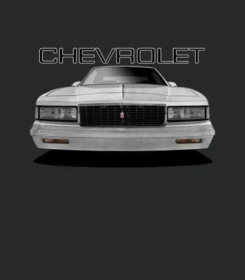 1980s Chvy Monte Carlo Ls Front White