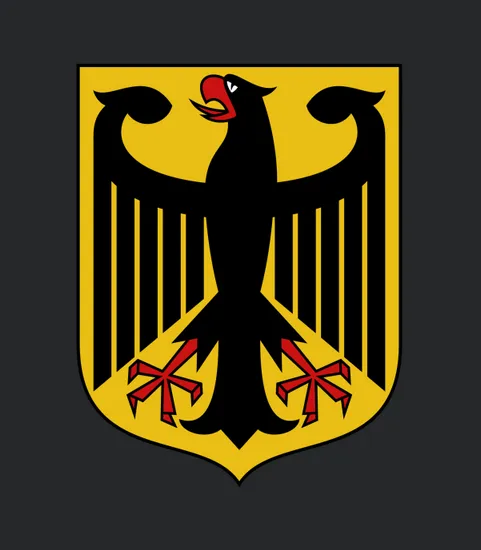 German Eagle Bundesadler Coat Of Arms