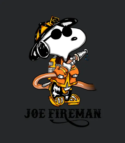 Joe Fireman Snoopy