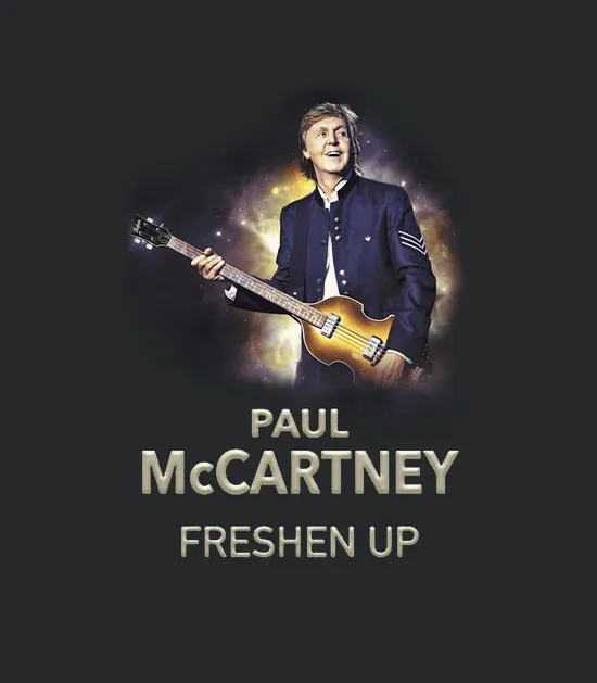 Paul Mccartney Freshen Up Tour 2019 Double Side