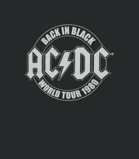 Acdc Back In Black 1980