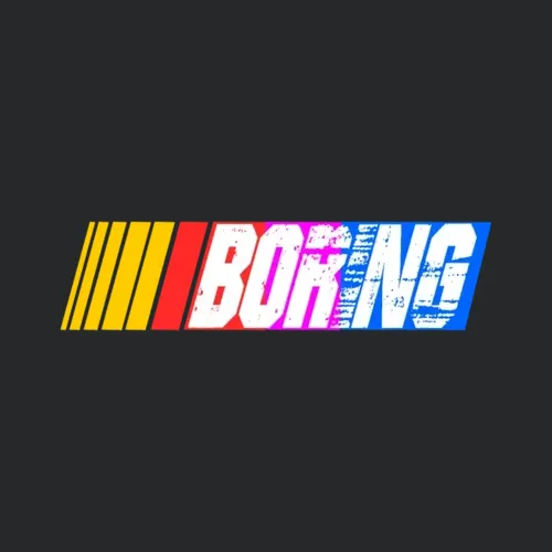Boring Nascar Race