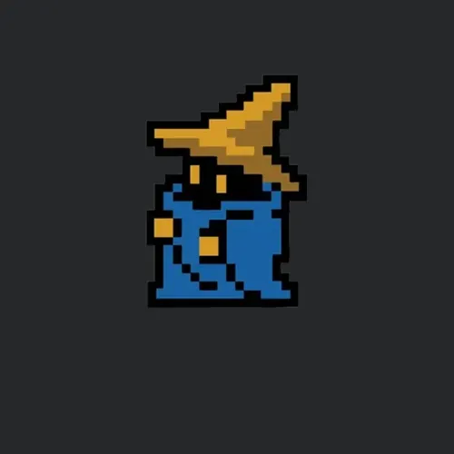 Black Mage Wizard Magic Final Fantasy