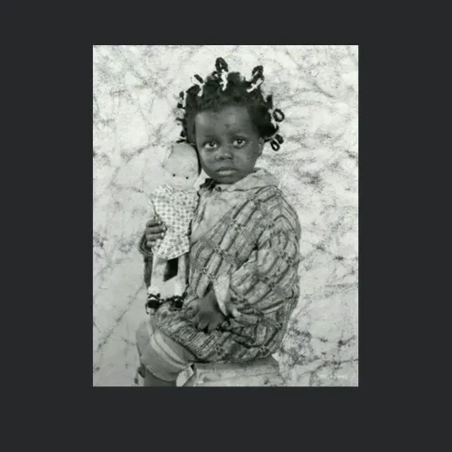 Buckwheat With White Doll Little Rascals 20s Comedy Tv Series Worn Loo