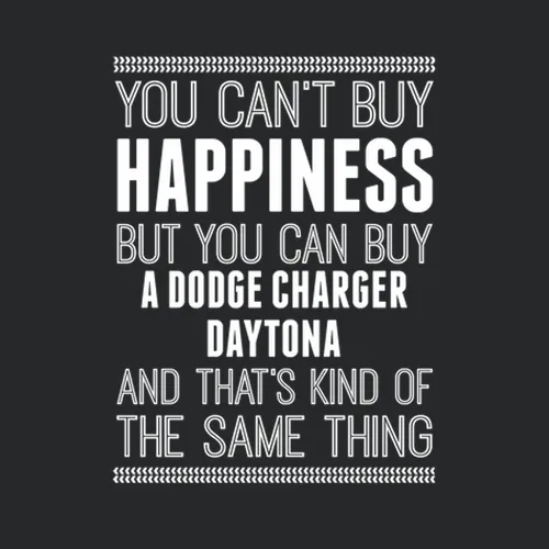 Buy A Dodge Charger Daytona Happiness Car Lover