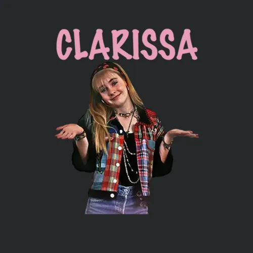 Clarrisa Explains It All Melissa Joan Hart Retro 90s Tv Show Fan T Shi