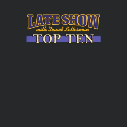 David Letterman Late Show Top Ten Popular Late Night Tv Talk Show Fan